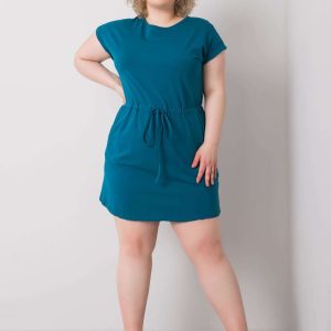 Blauw kort kleedje