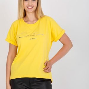 Geel t-shirt "Couture"