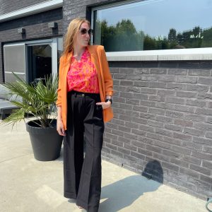 Oranje blazer