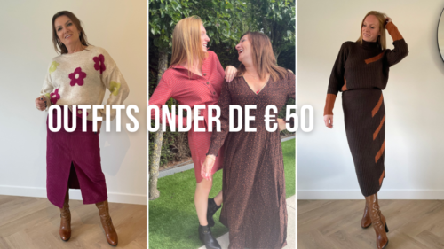 Goedkope kleding en outfits voor minder dan 50​ euro