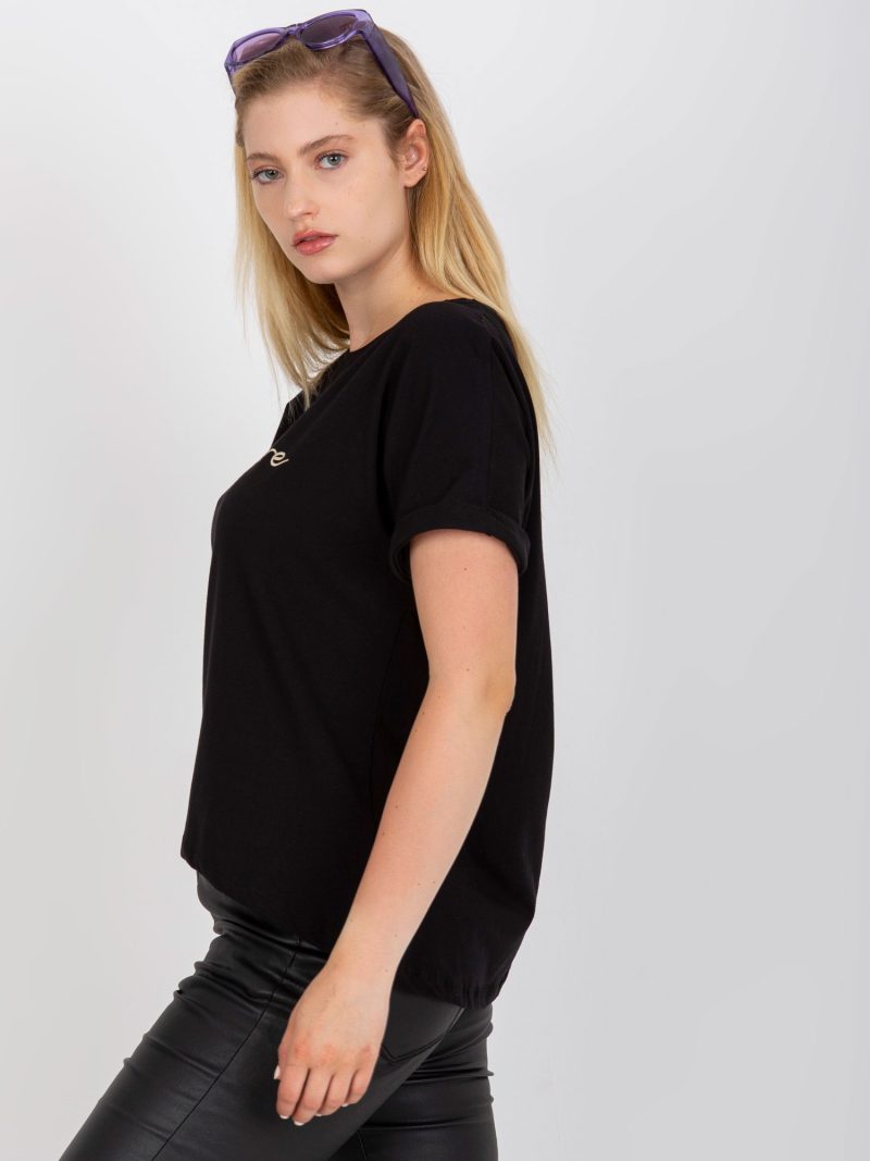 Zwart t-shirt "Couture"